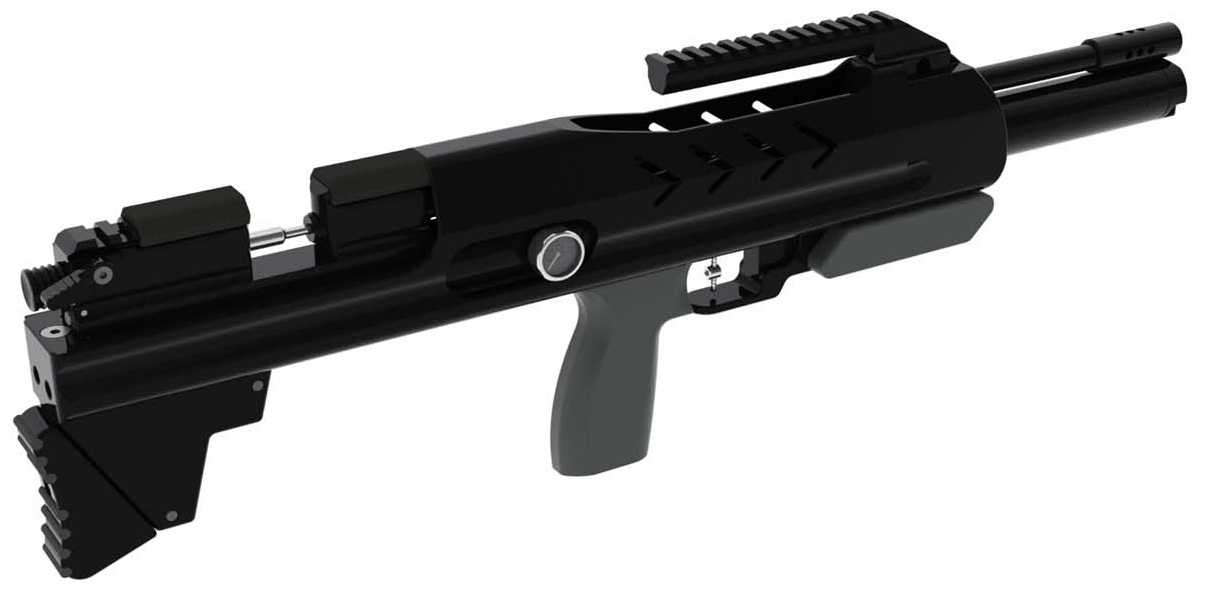 PCP пневматическая винтовка М2 буллпап Демьян с предварительной накачкой комбинированное ложе вывешенный ствол калибр 5,5 мм